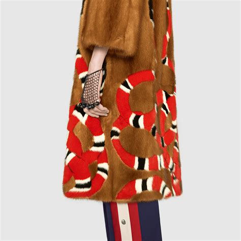 gucci coat cheap|gucci fur coats female.